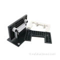 Hindi kinakalawang na asero shower door clamp hinges